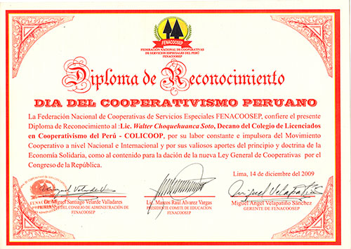 Día del Cooperativismo Peruano